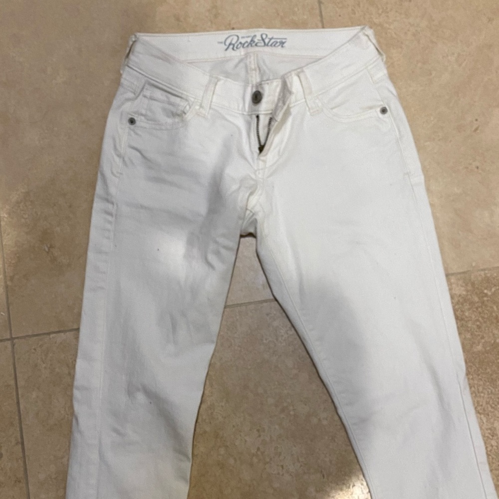 Rockstar white jeans